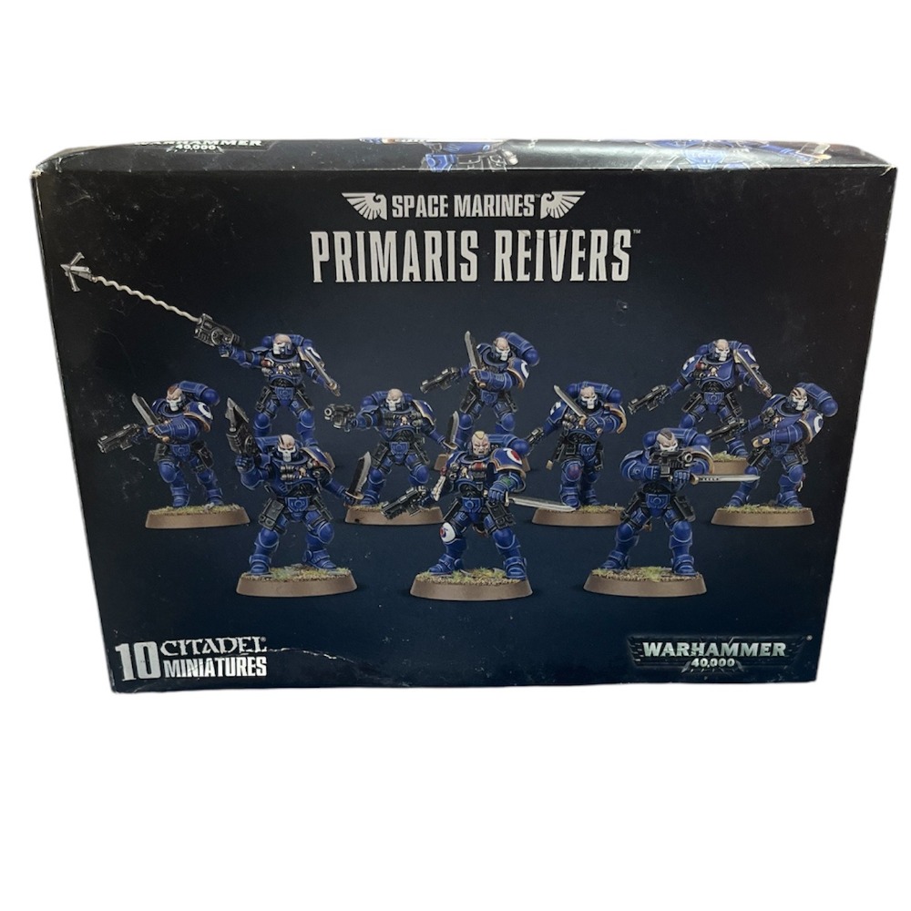 Warhammer 40K – 5 Teste Primaris Reivers Per Space Marines – Pezzi Non Montati Non Verniciati